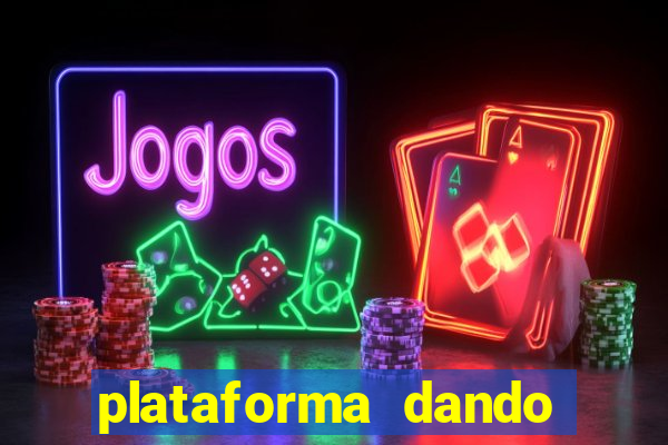 plataforma dando bonus de cadastro